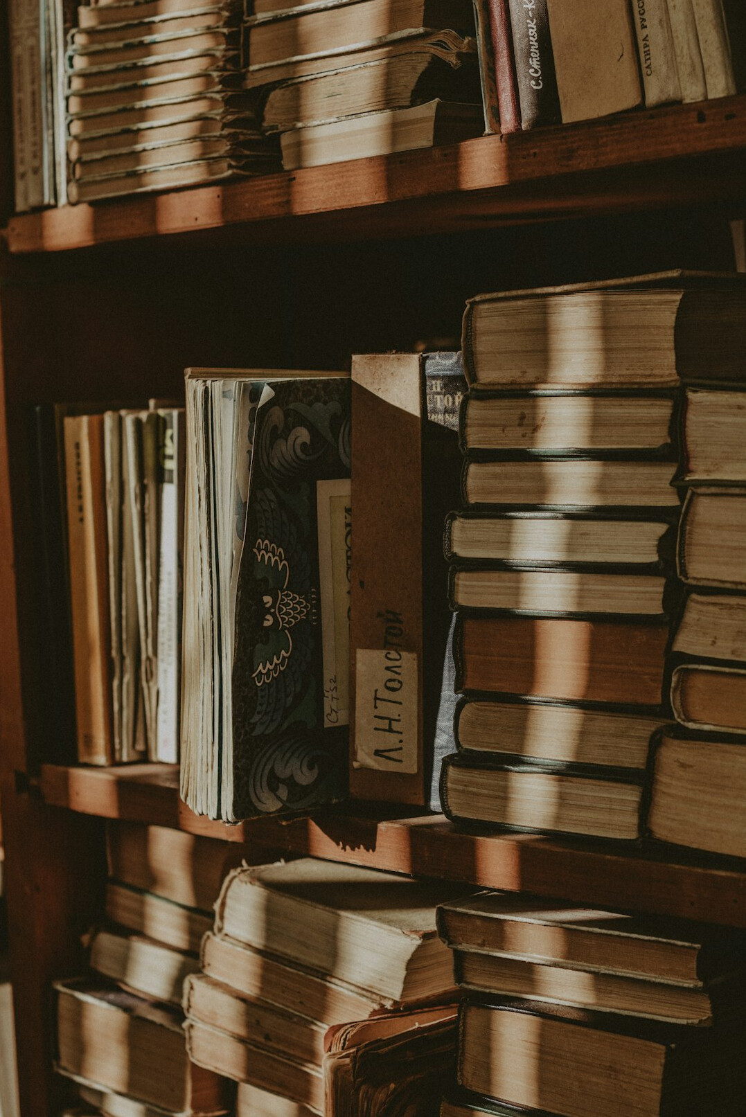 old library interior